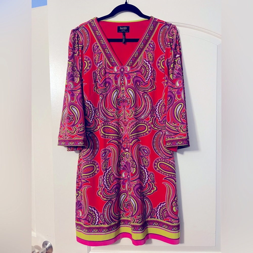 GUC, Shelli Segal Laundry; large petite